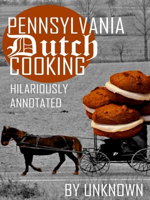 cover image of Pennsylvania Dutch Cooking